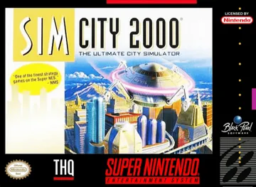 SimCity 2000 - The Ultimate City Simulator (USA) box cover front